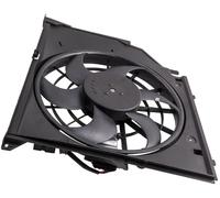 Ventilateur de radiateur pour BMW Série 3 E46 - Unité de ventilation - Compatible avec les modèles 325i, 328Ci et 330xi de 1999 à 2006 - Pièce de rechange 17117561757 - Poids : 7 kg