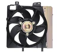 Ventilateur de radiateur pour Citroën DS3 et C3 MK2 - Ventilateur électrique de radiateur moteur - 240 W - Connecteur à 2 broches - pour les modèles de 2009 à 2016 - remplace la référence 1253H4