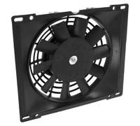 Ventilateur de Radiateur pour Moto, Refroidisseur D'huile Noir, Moteur | Compatibilité, Système à Eau, Plastique et Métal, Usage Trail, Longues Distances, Remplacement Atelier