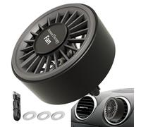 Ventilateur de refroidissement de voiture - Ventilateur de circulation d'air - Petit refroidisseur portable pour véhicule et maison