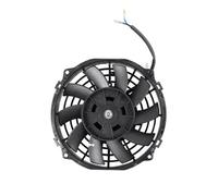Ventilateur De Refroidissement Électrique Universel Mince 6 Pouces 15 Cm 650 CFM Pour Radiateur 12V 80W Avec Kit Montage Compatible Avec Pontiac Universel Radiateur Electrique(7 Inch)
