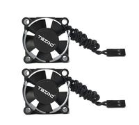 Ventilateur De Refroidissement En Aluminium 3010, 8.4v, 22000 Tr/Min, Moteur Sans Balais, 2 Pièces, Accessoires Pour Modèle De Voiture