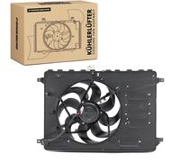 Ventilateur de refroidissement moteur, diamètre 385 mm, tension 12 V, puissance nominale 336 W, nombre de pales 8, type : ventilateur individuel