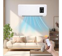 Ventilateur de Refroidissement Mural, Climatiseur Mobile sans évacuation avec Télécommande, Climatiseur Mural Réversible Split, Pour Cuisine,Chambre à Coucher