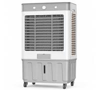 Ventilateur de refroidissement portable - Oscillant à 120° haut volume 4 vitesses - Idéal pour la maison, le bureau et l'utilisation commerciale - Solution de refroidissement efficace 126 cm