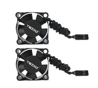 Ventilateur De Refroidissement Pour Moteur Sans Balais, En Aluminium, 8.4v, 22000 Tr/Min, 2 Pièces, Accessoires Pour Modèle De Voiture