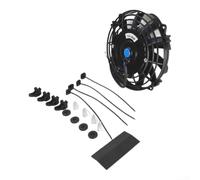 Ventilateur de Refroidisseur Électrique 6 Pouces Mince 650 Cfm Souffleur Pousser Pull Avec Support Pour Chevrolet Pour Gmc Pour Cadillac Pour Ford Pour Buick Pour Pontiac Pour Hot Rod Classique Moteur