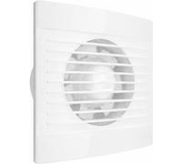 Ventilateur de salle de bain - Extracteur d'air - Évacuation de l'humidité - Très silencieux - 100 mm - Blanc