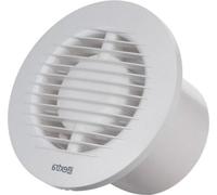 Ventilateur de salle de bain Silencieux et blanc Ø 100mm - Aspiration silencieuse - Ventilation de salle de bain et de cuisine