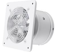 Ventilateur de salle de bain - Ventilateur d'extraction mural Ø 150 mm - Silencieux - Pour cuisine/salle de bain/WC - Blanc