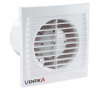 Ventilateur de salle de bains de 100 mm avec hygrostat et minuterie