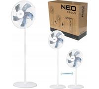 Ventilateur de sol 50W 3 modes Réglage de la hauteur 93-123 cm NEO