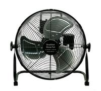 Ventilateur de sol à moteur sans balais, circulateur d'air sans fil de 35,6 cm avec 4 réglages, refroidisseur d'angle portable de 130 degrés pour batteries Dewalt 18 V/20 V (DCB200)