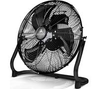 Ventilateur de sol AERSON 60 cm noir Machine à vent 200W Ventilateur de table Ventilateur sur pied