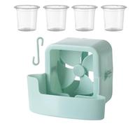 Ventilateur de sol Cool Breeze - Accessoires de refroidissement à suspendre - Ventilateur de refroidissement - Ventilateur de brume - Adaptateur de refroidissement pour cour, toit, balcon, allée