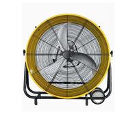 Ventilateur de sol haute vitesse, brasseur d'air industriel portable et robuste avec 3 vitesses réglables et inclinaison à 360° ; idéal pour les usines, les entrepôts et divers environnements. ( 30in)