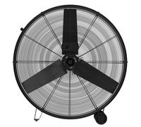 Ventilateur de sol industriel 36 pouces d'une puissance de 360 watts, 3 vitesses, pales en aluminium, sécurité élevée et transport facile