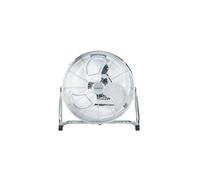 Ventilateur de sol industriel OCEANIC Air Circulator 120 W 3 vitesses 45 cm Chrome