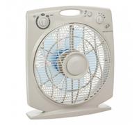 Ventilateur de Sol Soler & Palau Box Fan Gris 35W 30cm 3 Vitesses Minuterie