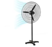 Ventilateur de sol sur pied Ventilateur de levage vertical Ventilateur de circulation de refroidissement par air de vent Ventilateur de sol industriel puissant moteur en cuivre pur Support (Size:A)(C)