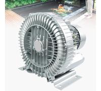 Ventilateur de souffleur d'air industriel, souffleur à anneau Vortex haute pression, souffleur régénératif monophasé pour l'aquaculture, soufflage d'air ou aspiration, 750 W/1,04 HP
