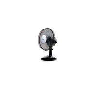 Ventilateur de table 30w 23cm 2 vitesses noir DO8138