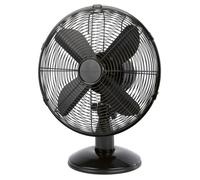 Ventilateur de table design Noir 25 cm Proficare PC-VL3062M-Noir