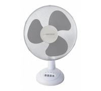 Ventilateur de Table Esperanza EHF003WE 40W 30cm 3 Vitesses Oscillant Silencieux