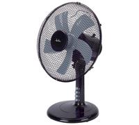 Ventilateur de Table Jata JVVM3124 45W 34cm 3 Vitesses Oscillation Tête Inclinable