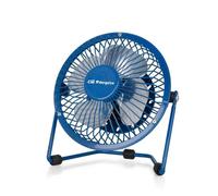 Ventilateur de Table Orbegozo PW 1026 8W 10cm USB Métal Bleu Silencieux