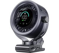 Ventilateur de table portable KIMMOO, avec batterie de 4000 mAh, écran LED, contrôle tactile avec 100 niveaux, rotation à 360°, fonctionnement silencieux en mode turbo, petit ventilateur USB