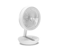 Trotec Ventilateur de table avec batterie, diamètre 14,5 cm, 5 W, 4 vitesses, USB - TVE 2 W