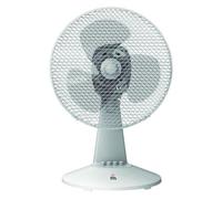 Ventilateur de Table Ufesa SB-130 30W 30cm 3 Vitesses Oscillant Tête Multiorientable Blanc