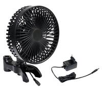 Ventilateur de tente à cire, circulation d'air élevée 320 CFM, vitesse du vent réglable, clip pour ventilateur