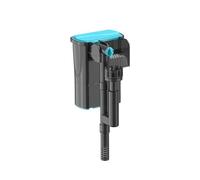 Ventilateur de tirage d ' eau Construction ABS portable à double moteur à économie d ' énergie pour aquariums domestiques et unités de réfrigération Ventilateur de cadre de réfrigération externe