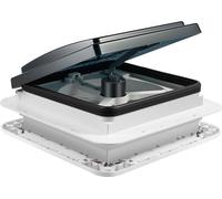 ventilateur de toit 12V pour camping-car, fonctionnement silencieux, design étanche IP68, noir