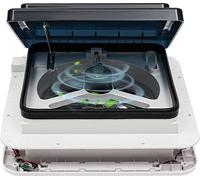 ventilateur de toit 12V pour camping-cars, fonctionnement silencieux, efficacité énergétique, BLANC