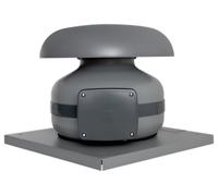 Ventilateur de toit centrifuge CA Q MD E RF 150 Gris / Argent / Titane