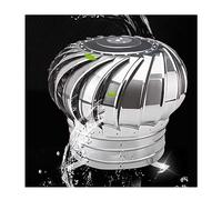 Ventilateur de toit industriel en acier inoxydable, capot de cheminée rotatif for usine agricole anti-courant descendant(300mm)
