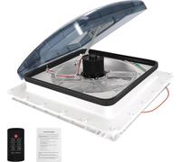 Ventilateur de toit pour camping-car, fonctionnement à 3 vitesses, flux d'air bidirectionnel, réglage de 3 vitesses