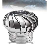 Ventilateur de toit rotatif en acier inoxydable avec roulement galvanisé, pour usage industriel, résidentiel et agricole