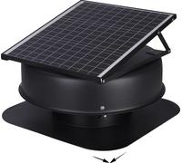 Ventilateur de toit solaire, circulation d'air élevée, thermostat intégré, 110V
