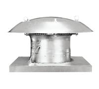 Ventilateur de toiture axial EZD 25/4 E à soufflage horizontal, monophasé, DN250 de Maico - 0087.0486
