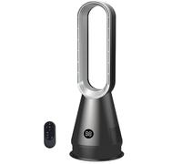 Ventilateur de tour oscillant à 80° avec affichage LED, 32dB Circulateur d'air silencieux pour le bureau à domicile.Fonctionnalités 8 vitesses, 8H minuterie et télécommande pour améliorer le confort e