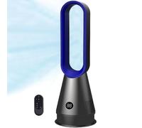 Ventilateur de tour oscillant à 80° avec affichage LED, 32dB Circulateur d'air silencieux pour le bureau à domicile.Fonctionnalités 8 vitesses, 8H minuterie et télécommande pour améliorer le confort e