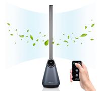 Ventilateur de tour sans pales, 50 W, 3 vitesses, 3 modes, télécommande, 97 cm
