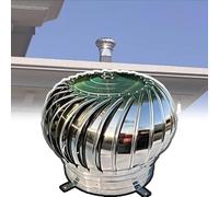 Ventilateur de turbine de toit 304 de 900 mm - Silencieux - Sans consommation - Avec éoliennes - Robuste et pour cheminées