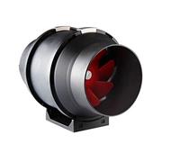 Ventilateur de tuyau 125 mm - Raccord 57 W - Ventilateur de culture - Ventilation industrielle - 2,4 m - Câble d'alimentation UE (440 m³/h)