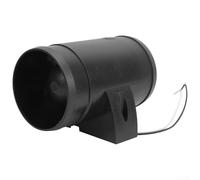 Ventilateur de tuyau d'échappement pour bateau 12 V 7,6 cm avec moteur résistant à l'humidité et boîtier anti-plastique, convient pour l'alimentation et la ventilation d'échappement