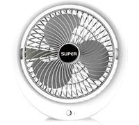 Ventilateur de type O à brise douce,ELVANZA Ventilateur,avec une buse orientable à 180°,silencieux,démontable pour un nettoyage facile,brise naturelle et douce,modèle à brancher,couleur argent argent